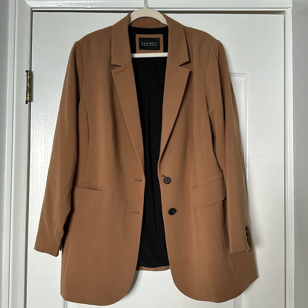 Tan blazer